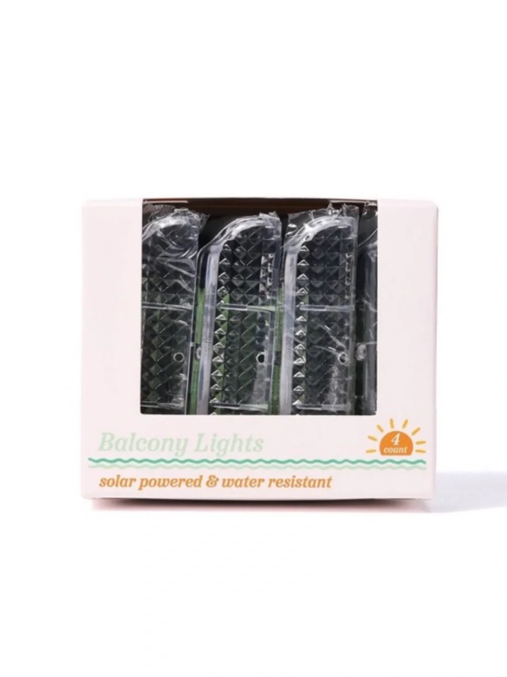Outdoor Solar Deck / Balcony Lights -Pack of 4 from Target Bullseye's Playground